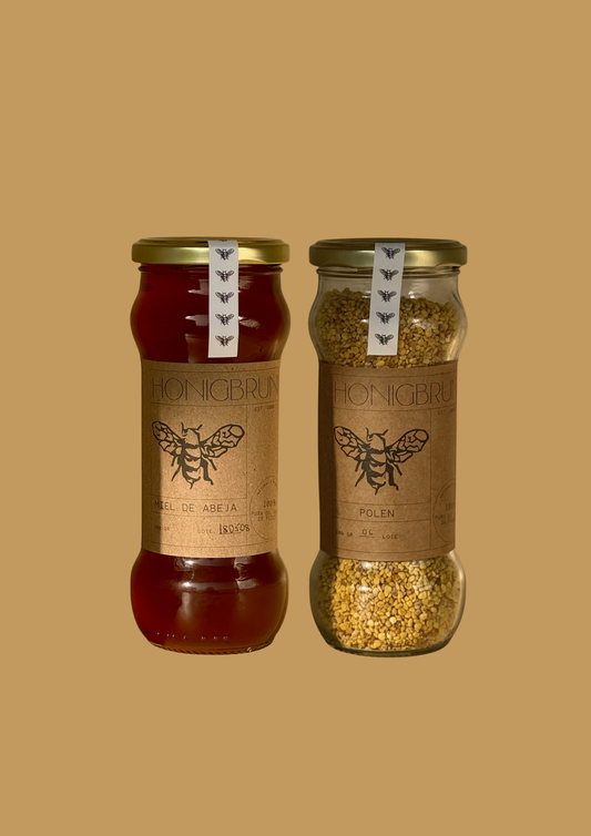 Pack Desayuno / Miel de abeja + Polen